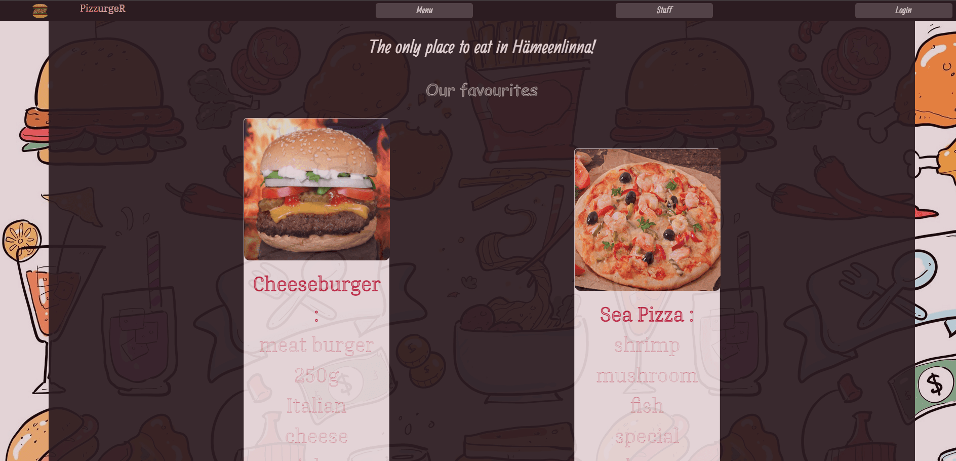 Pizzurger Restaurant